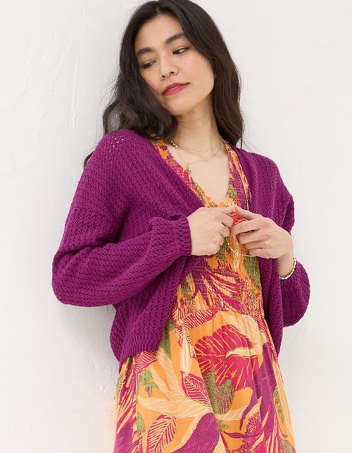 Anna Open Stitch Cardigan