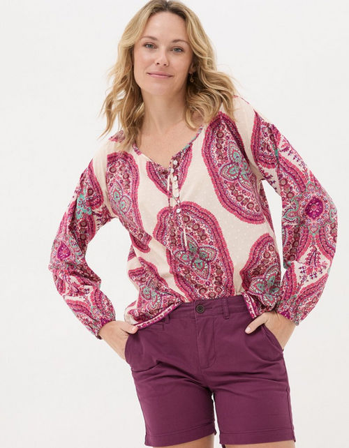 Ishana Detail Paisley Blouse