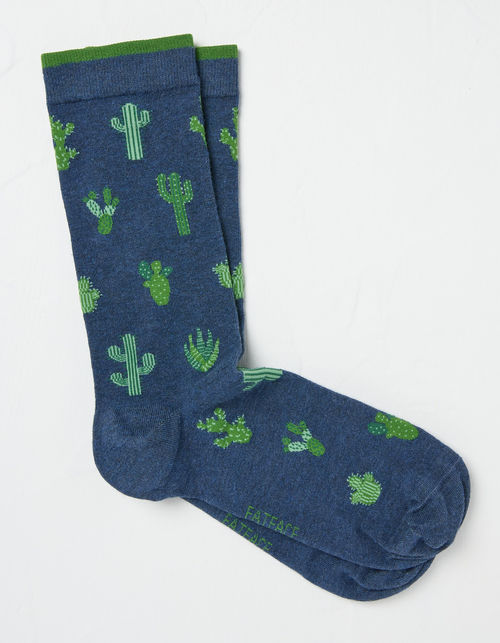 Mens 1 Pack Cactus Socks