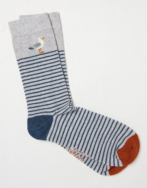 Mens 1 Pack Seagull Stripe...