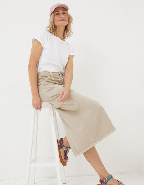 Candace Cargo Midi Skirt