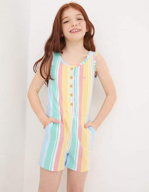 Kid's Evie Stripe Playsuit