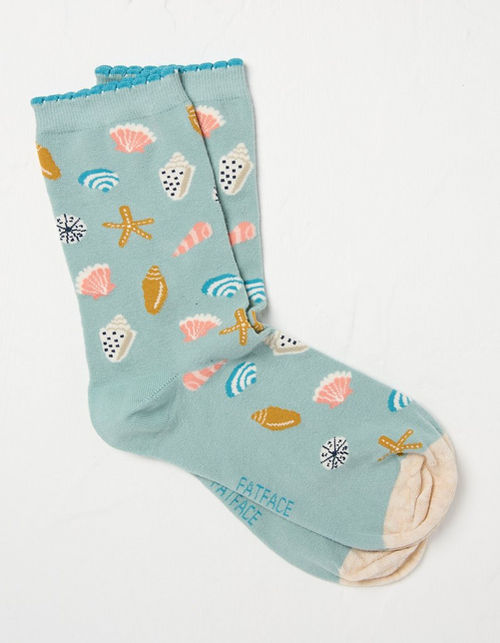 1 Pack Shell Socks