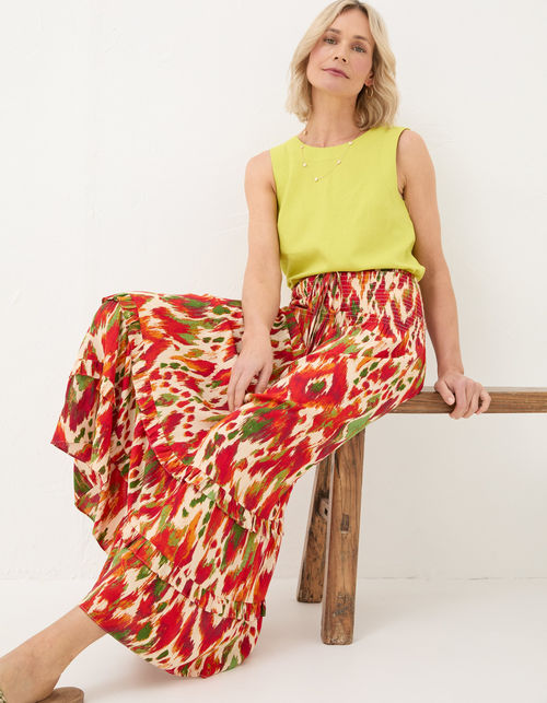 Tegan Paradise Ikat Maxi Skirt