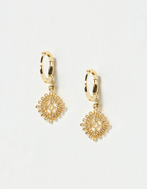 Filagree Drop Earring