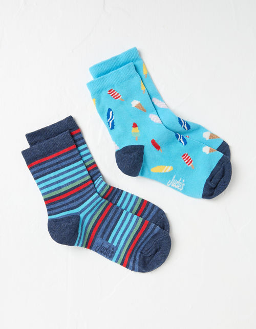 Jude's 2 Pack Kids Socks In A...