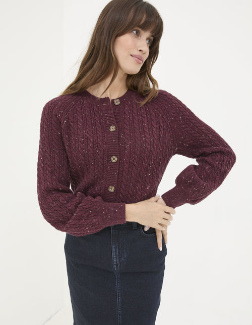 Chloe Cable Knit Cardigan
