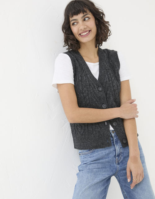 Macy Cable Button Tank
