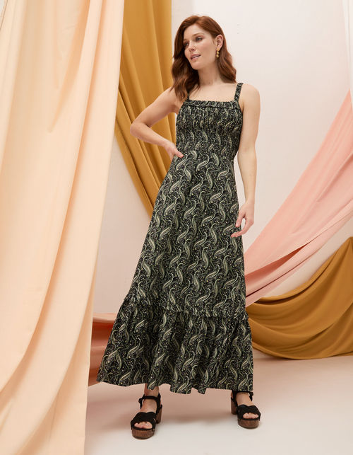 Vita Paisley Maxi Skirt