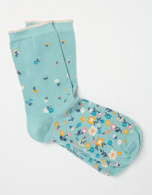 1 Pack Scatter Floral Socks