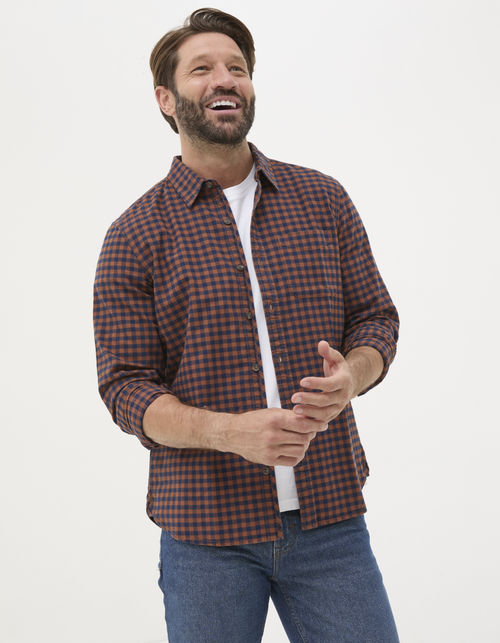 Mens Everly Gingham Shirt