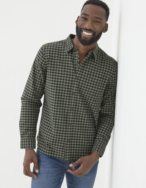 Mens Everly Gingham Shirt