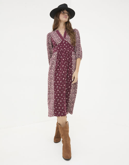 Kelly Wild Ditsy Midi Dress