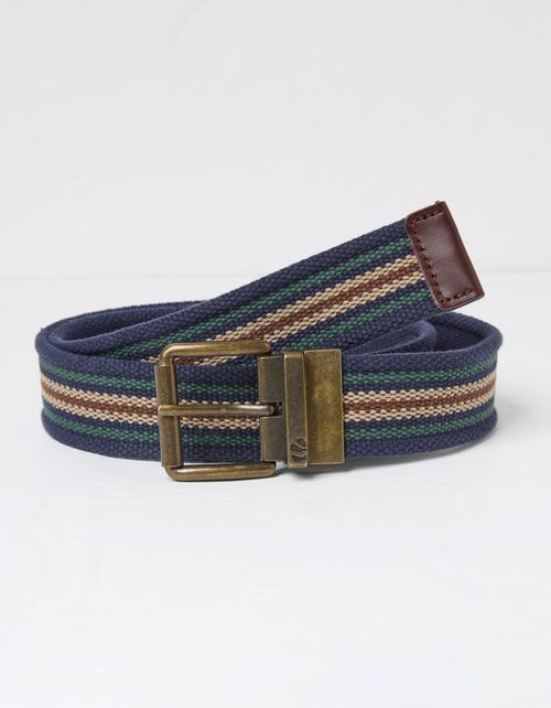 Mens Reversible Webbing Belt