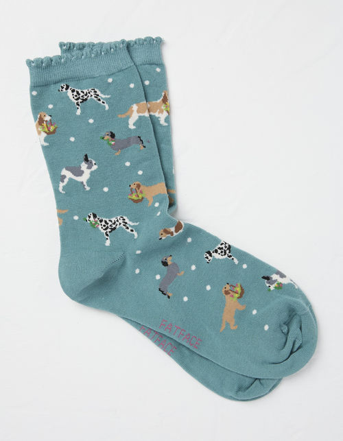 1 Pack Dog Flower Socks