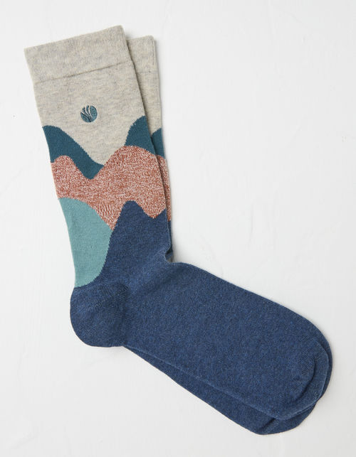 Mens 1 Pack Abstract Socks