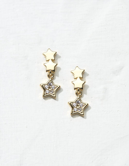 Trio Star Earrings
