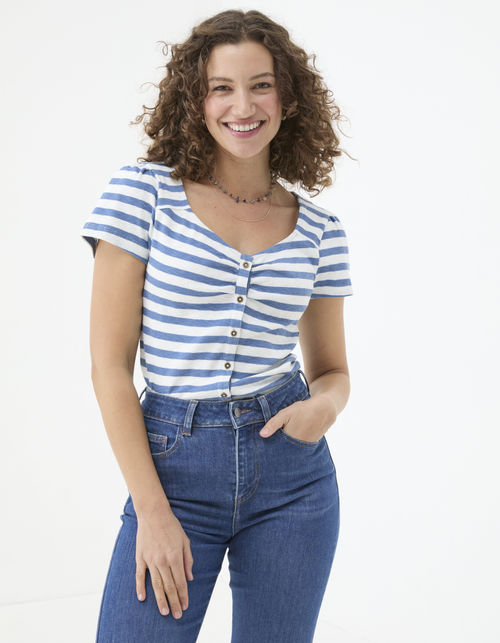 Carly Short Sleeve Top