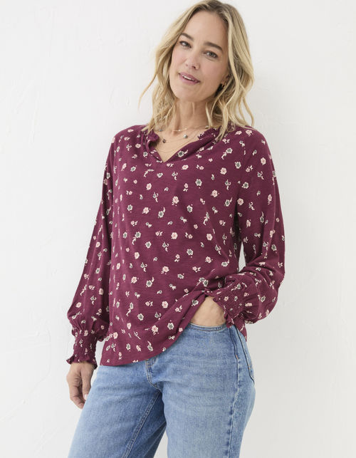 Florence Wild Ditsy Top