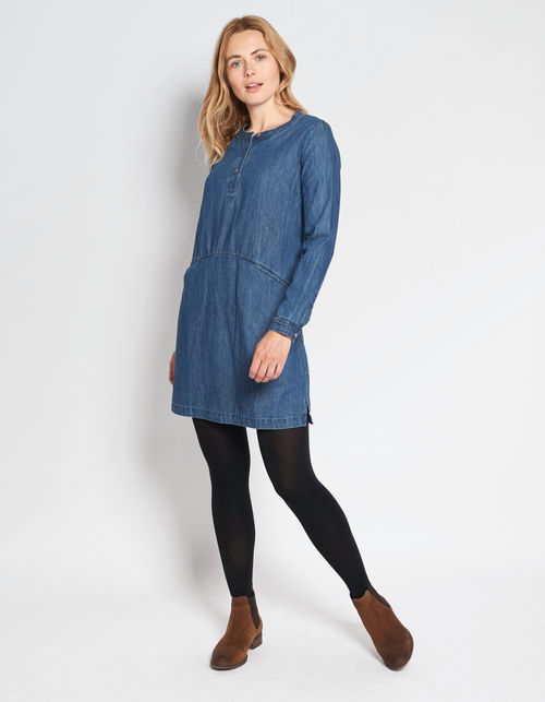 Rachel Denim Shift Dress