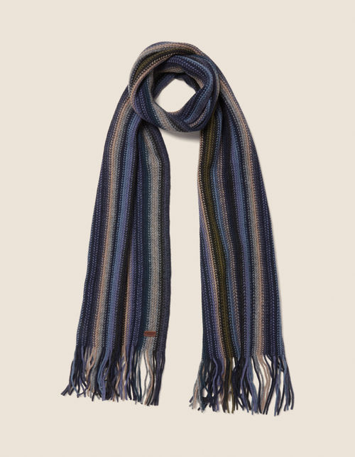 Mens Multi Stripe Scarf