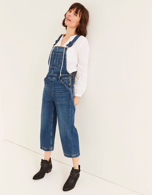 Lewes Slim Leg Denim Dungarees