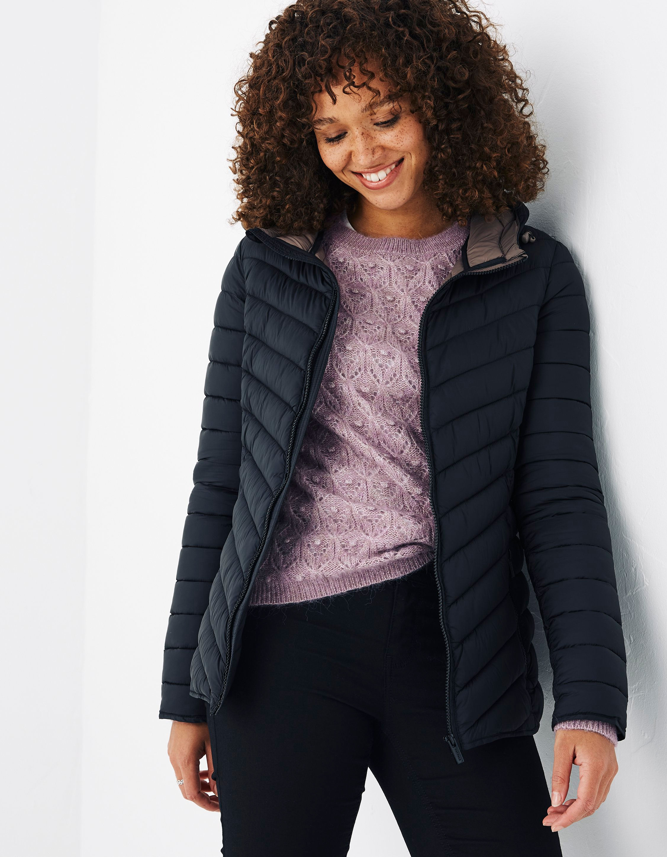 Hollister packable store lightweight puffer jacket