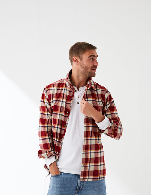 Mens Hawke Check Shirt