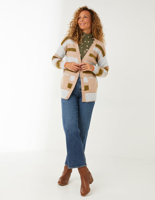 Lily Stripe Cardigan