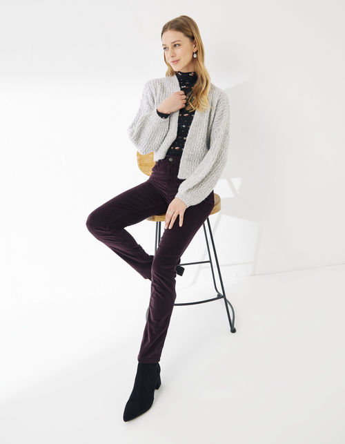 Sway Slim Velvet Trousers