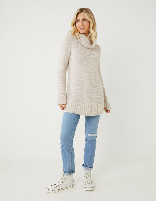 Phoebe Sparkle Longline Jumper