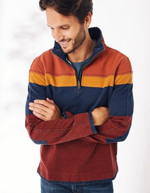 Mens Airlie Stripe Sweat