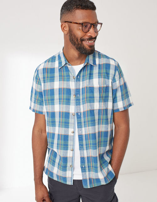 Mens Sandwood Check Shirt