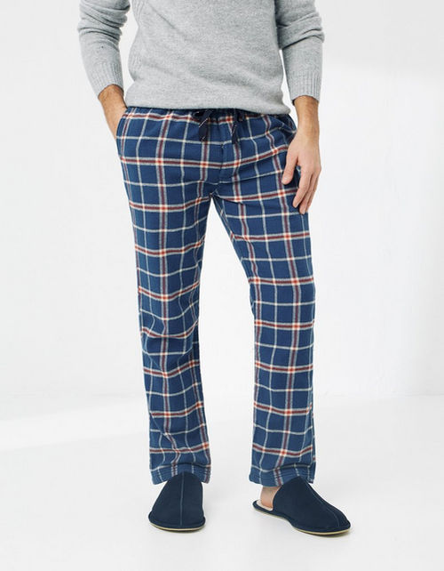 Mens Clevedon Checked Pj...