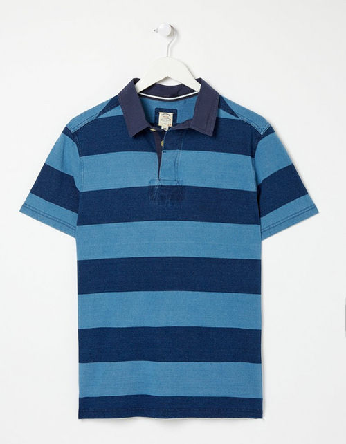 Mens Hastings Indigo Polo