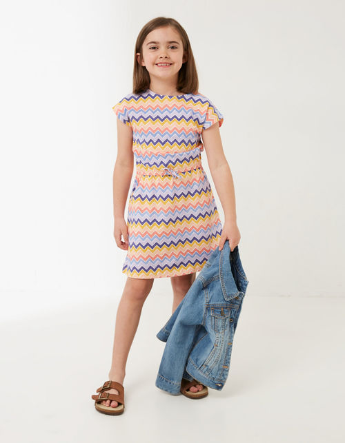 Kid's Callie Zig Zag Dress