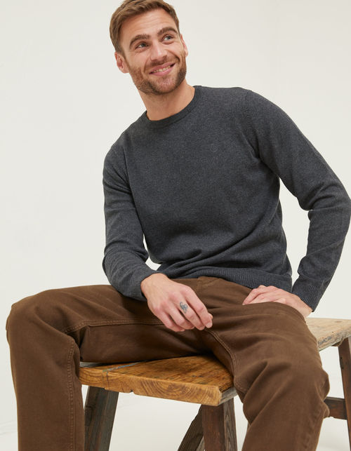 Mens Braunton Crew Neck Jumper