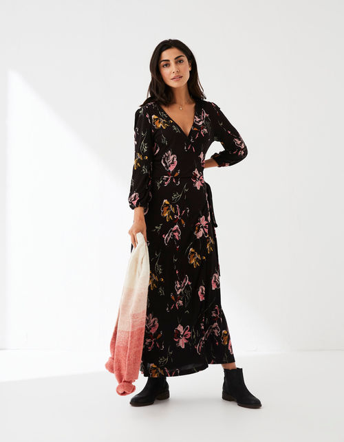 Rachel Floral Jersey Dress