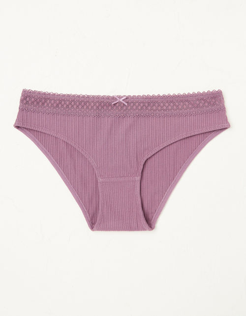 Pointelle Lace Mini Briefs