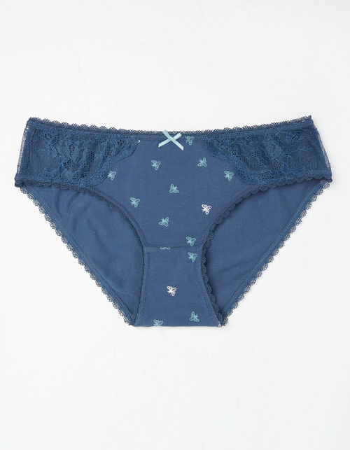 Bee Print Mini Knickers