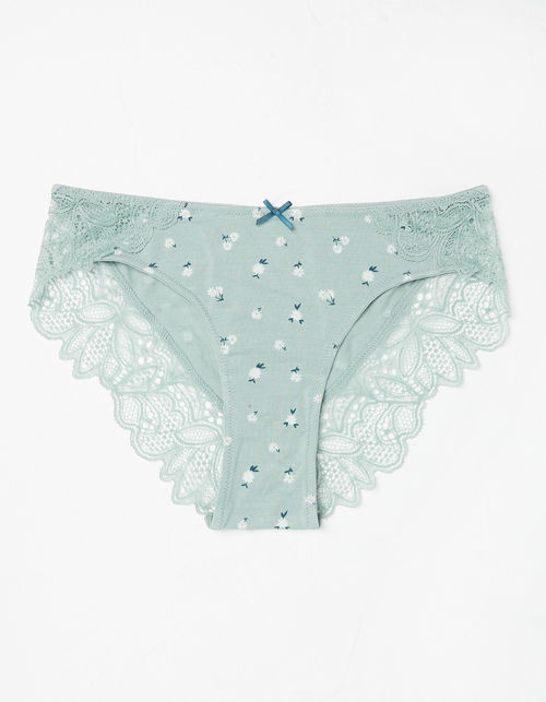 Daisy Print Cheeky Briefs