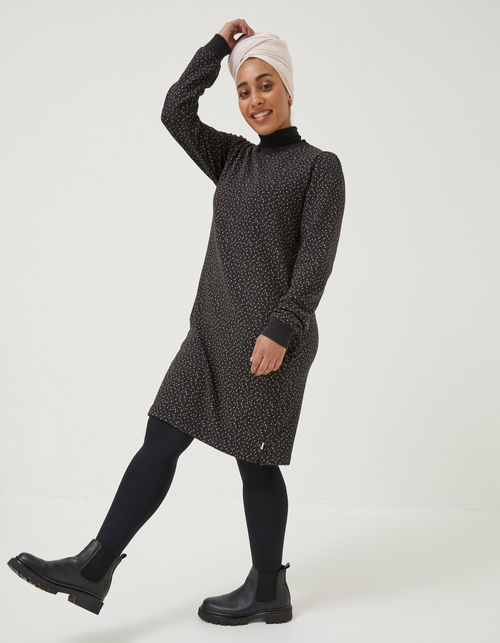 Penny Seed Geo Sweat Dress