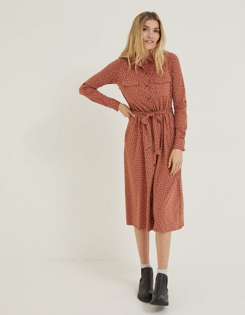 Sarah Seed Jersey Shirt Dress