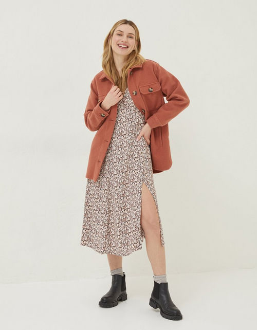 Thea Plain Shacket