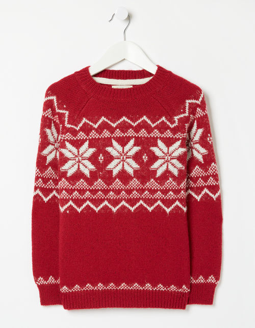 Kid's Fair Isle Knit Jumper