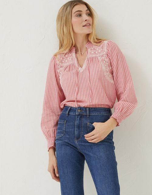 Nellie Stripe Blouse