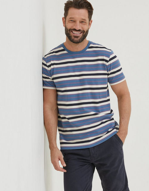 Mens West Bay Stripe T-Shirt