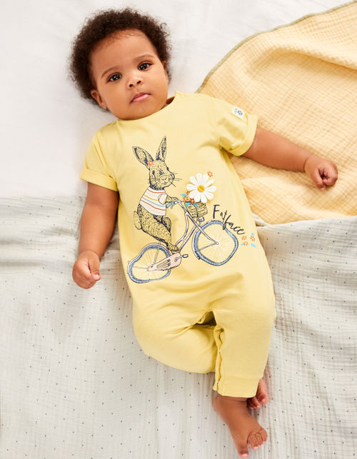 Kid's Bunny Graphic Romper...