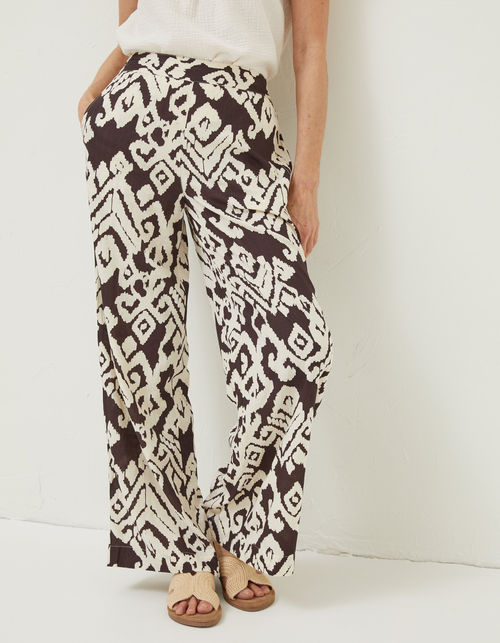 Isla Ikat Wide Leg Trouser