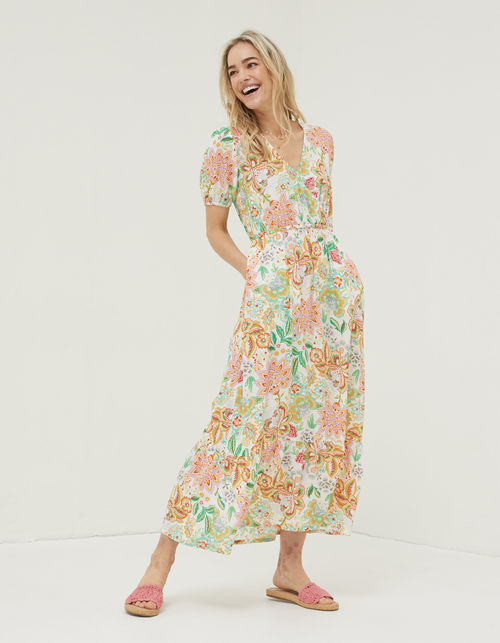 Vivvie Paradise Midi Dress